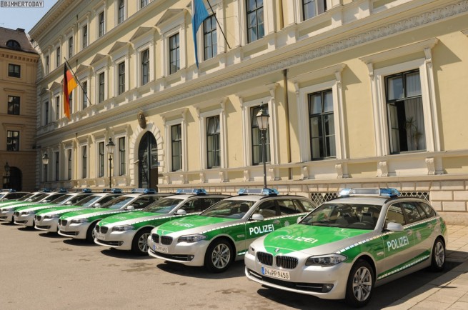 Munich Police Get The New F11 Bmw 5 Series Touring Bmwsg Bmw