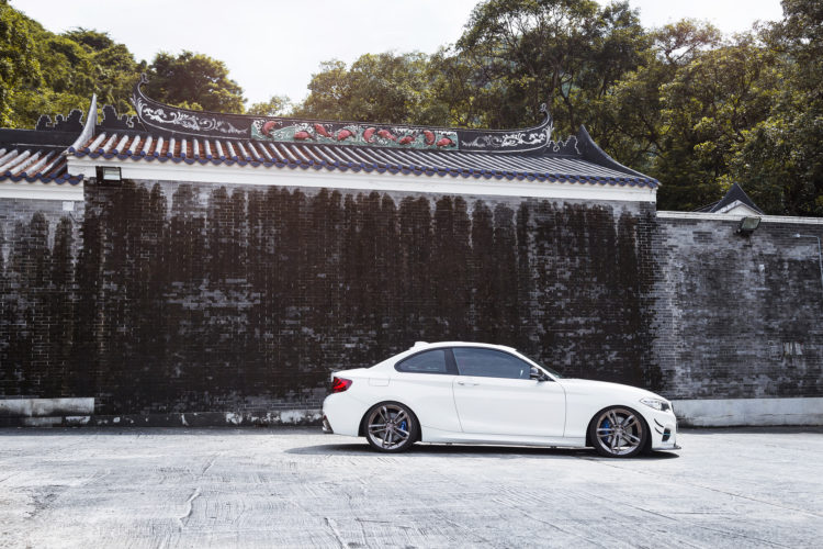 Alpine White BMW 2 Series Photos from Hong Kong