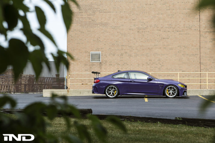 BMW M4 in Ultraviolet Purple By IND