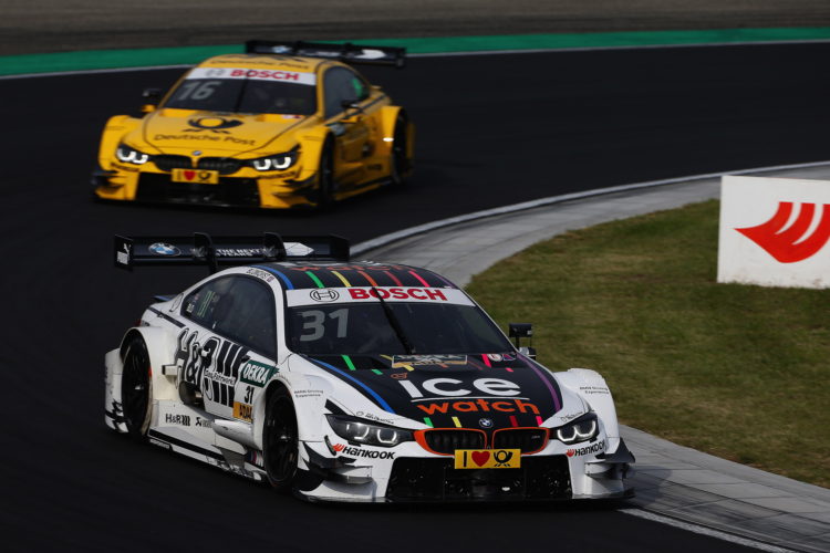 Marco Wittmann finished fourth at Hungaroring