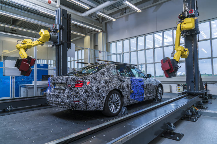 BMW G30 5 Series Preparations at BMW Dingolfing Plant