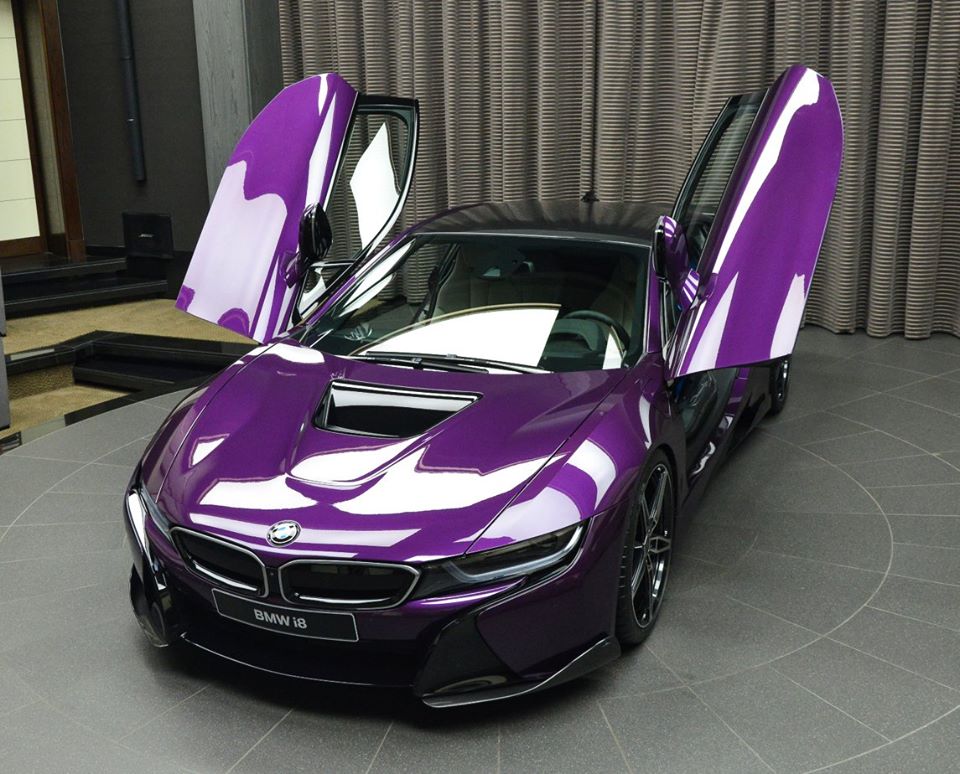Twilight Purple BMW i8