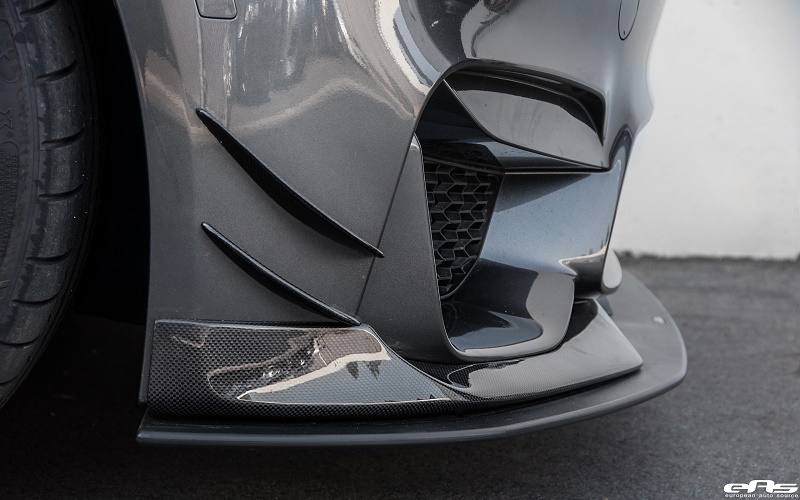 BMW M4 in Mineral Grey With AC Schnitzer Aero