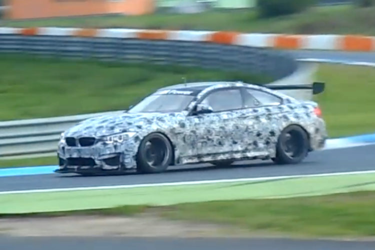 [Video] BMW M4 GT4 Testing