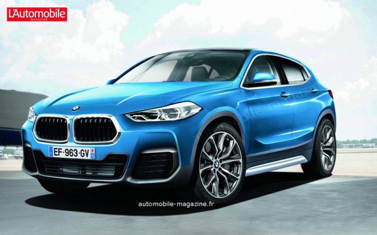 New Rendering of the BMW X2