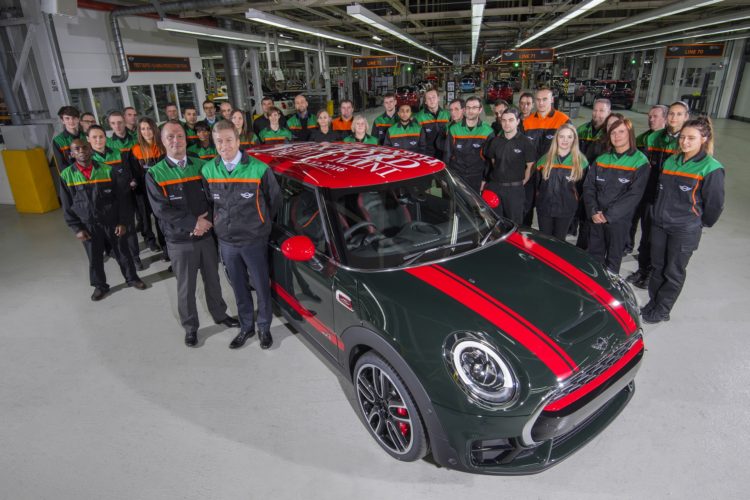 Milestone: 3 Million Vehicles Produced in MINI Oxford Plant