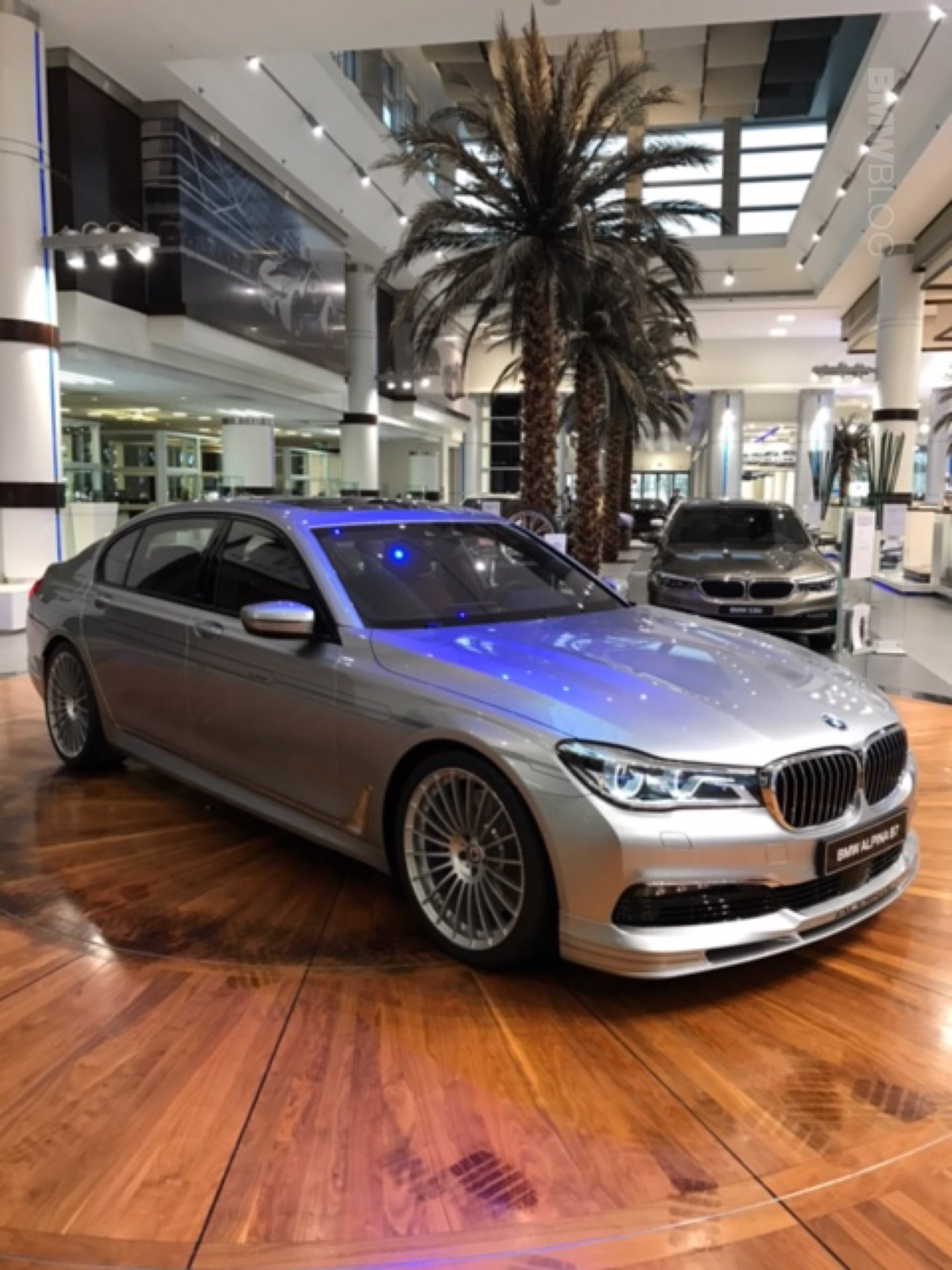 Pure Metal Silver ALPINA B7 Gets Tartufo Brown Interior