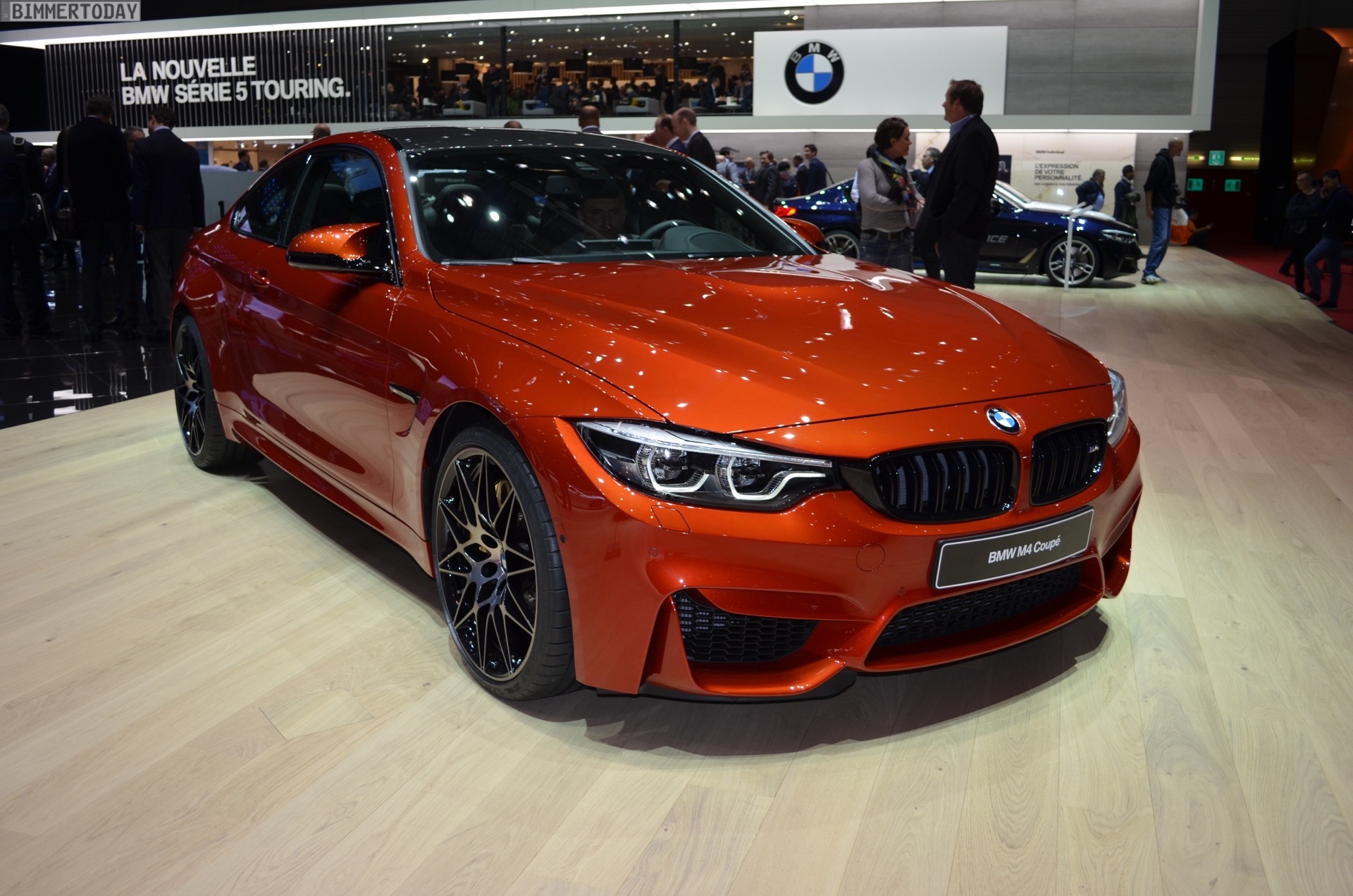 2017 BMW M4 Facelift at Geneva Motor Show