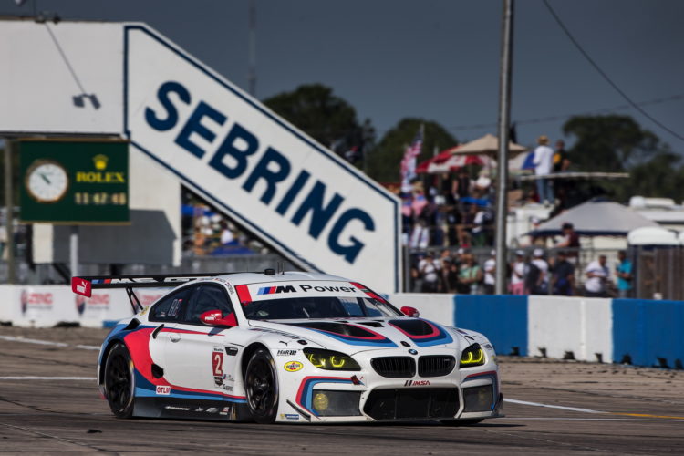 No. 25 BMW M6 GTLM Gets Sixth Place at Sebring