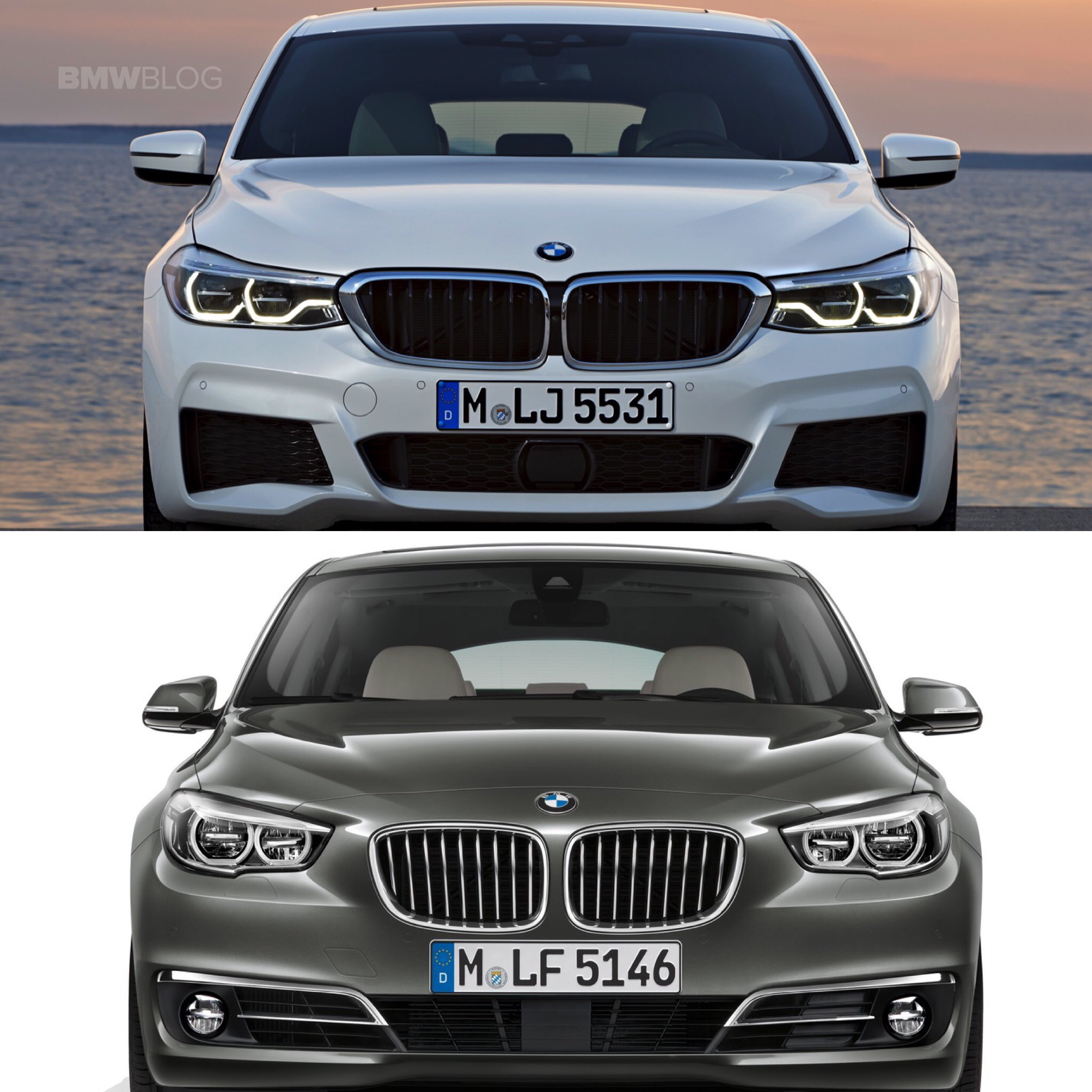 6 Series GT vs 5 Series GT: Photo Comparison