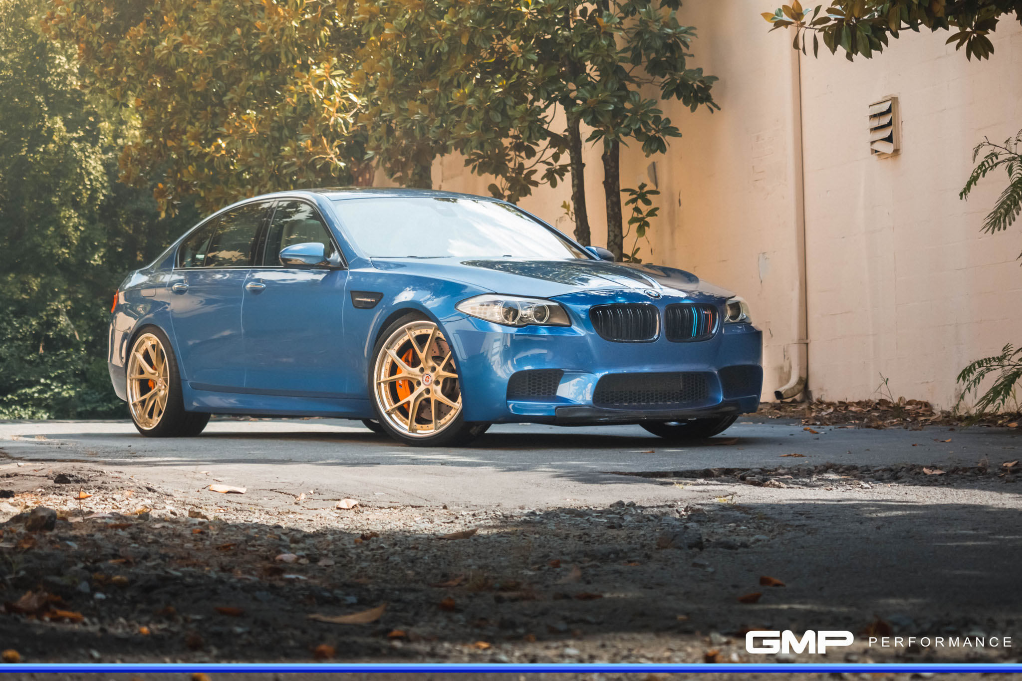 Monte Carlo Blue BMW M5 with HRE Wheels
