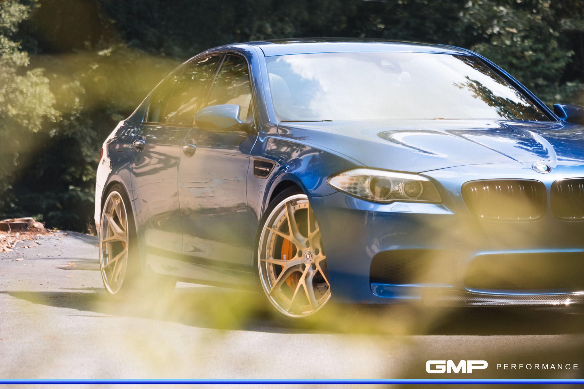 Monte Carlo Blue BMW M5 with HRE Wheels