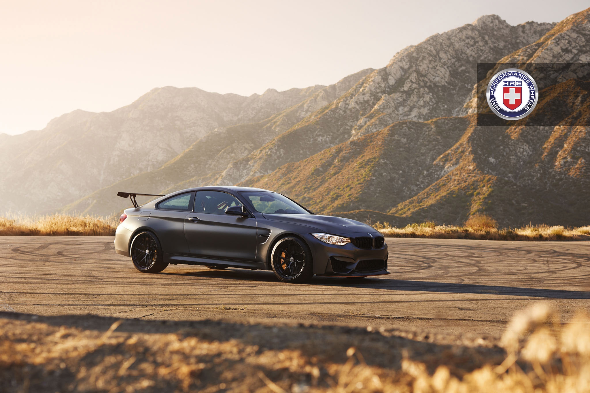 Frozen Gray BMW M4 GTS Gets HRE R101 Wheels