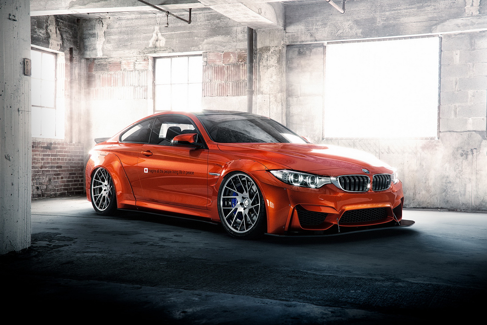 Liberty Walk BMW M4 Looks Stunning