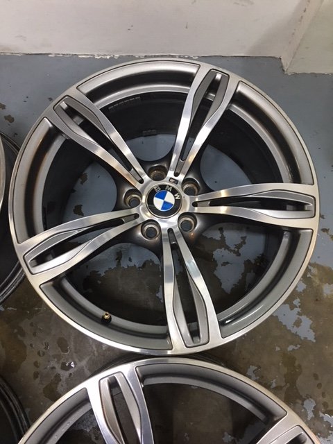 SOLD - Genuine BMW F10 M5 20” 343M Double spoke Grey alloy wheels | BMW ...