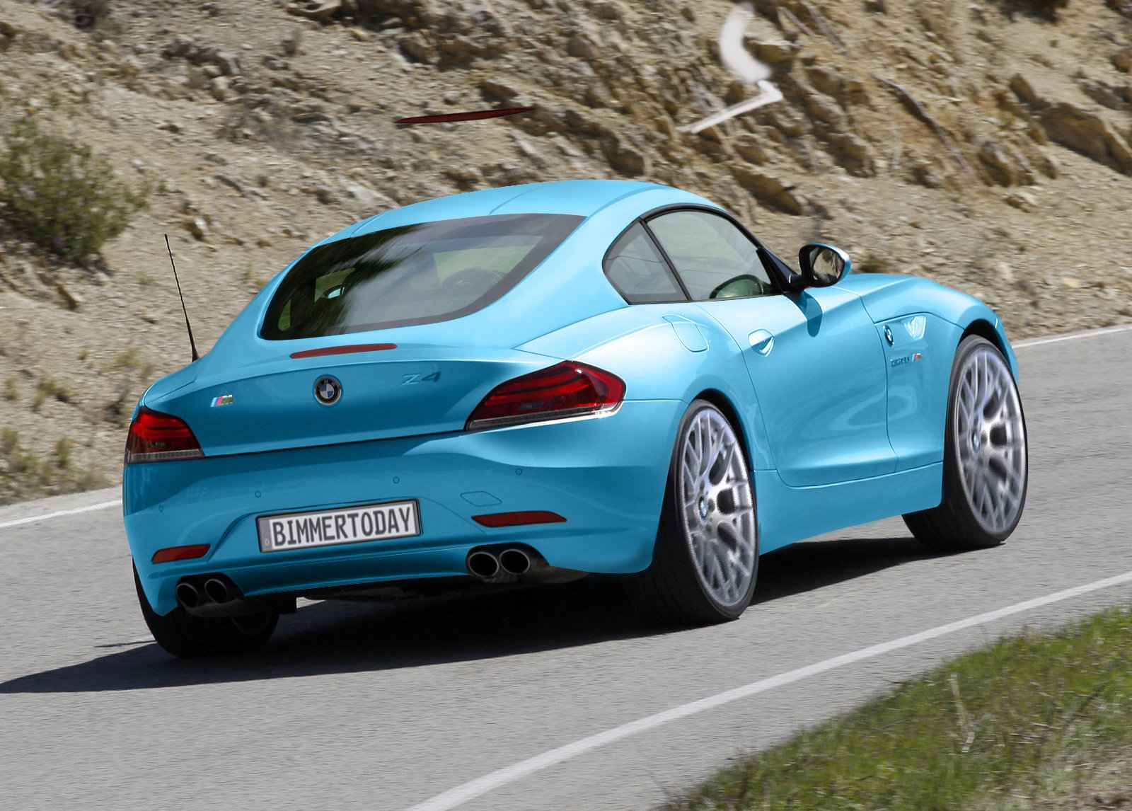 Photo Rendering - BMW Z4 Coupe based on E89 roadster - BMW.SG | BMW ...