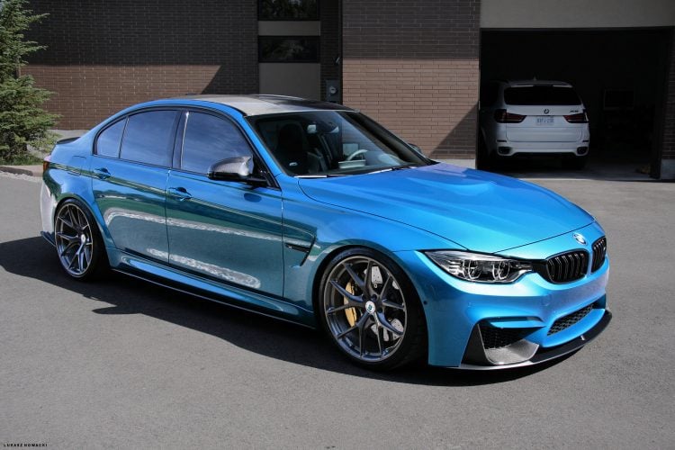 Photoshoot Stunning BMW F80 M3 in Atlantis Blue BMW.SG BMW