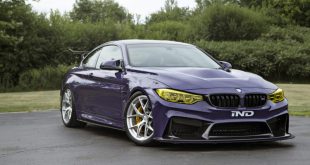BMW M4 in Ultraviolet Purple By IND
