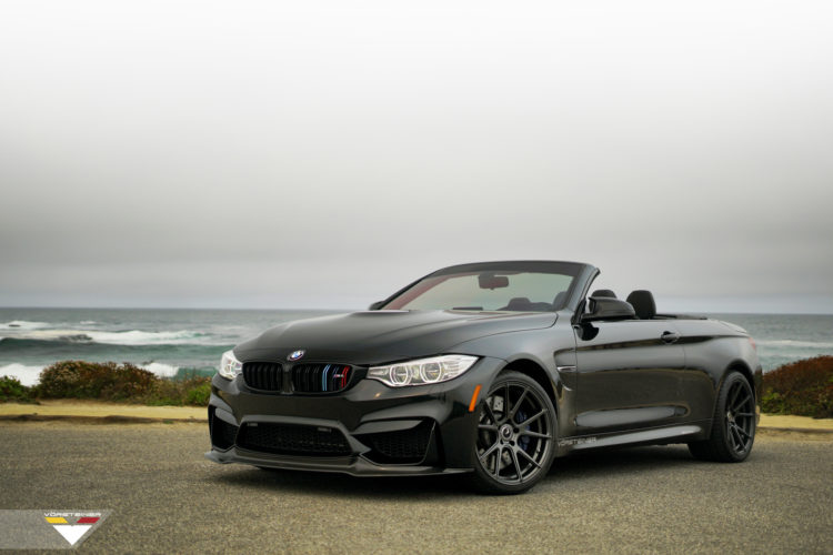 Gorgeous Black BMW M4 Convertible by Vorsteiner