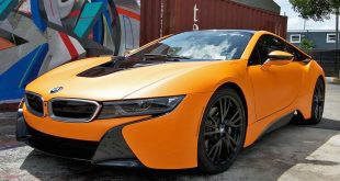 Halloween inspired BMW i8 Matte Orange