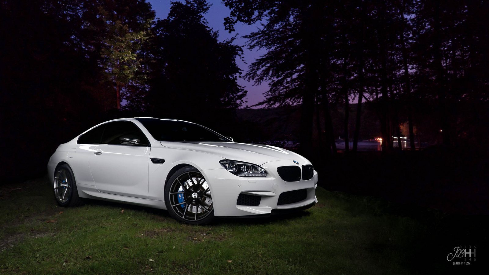 Alpine White BMW M6 with HRE P101 Wheels BMW.SG BMW Singapore