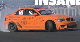 550 HP V10 BMW 1M Coupe Drifting