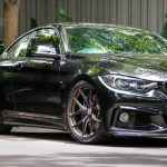 BMW 435i Gets HRE Wheels in Satin Black