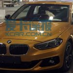 Spotted: Bare Chinese Market BMW 1 Series Sedan