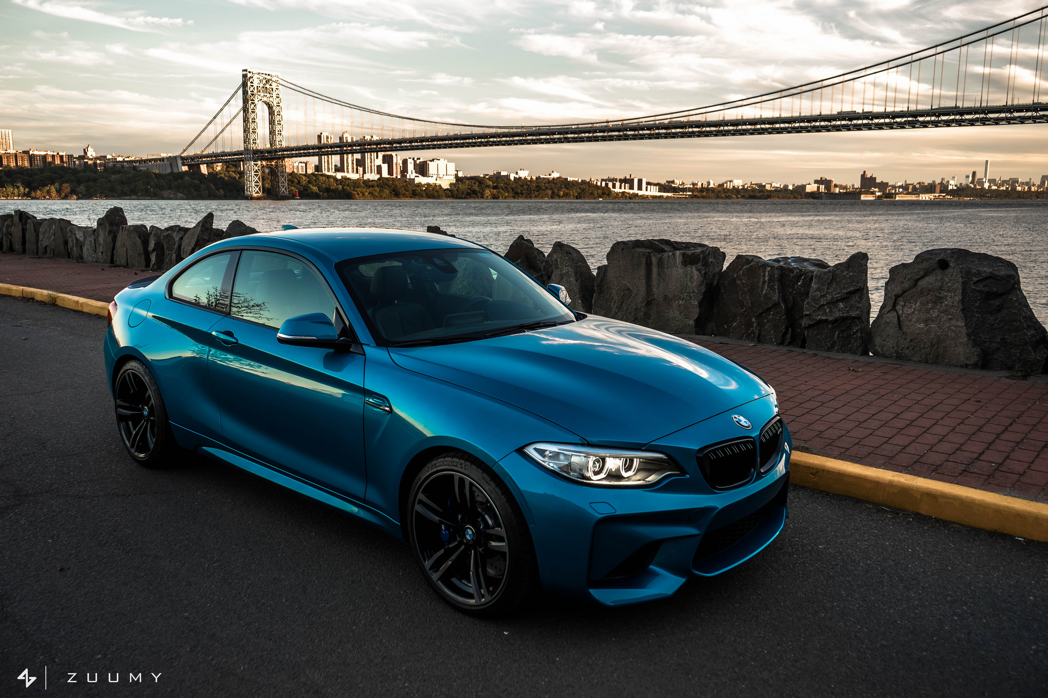Mode Carbon Presents BMW M2 in Long Beach Blue - BMW.SG | BMW Singapore
