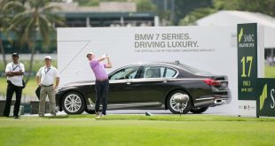 BMW Returns as the Official Car of SMBC Singapore Open 2017 Golf Tournament