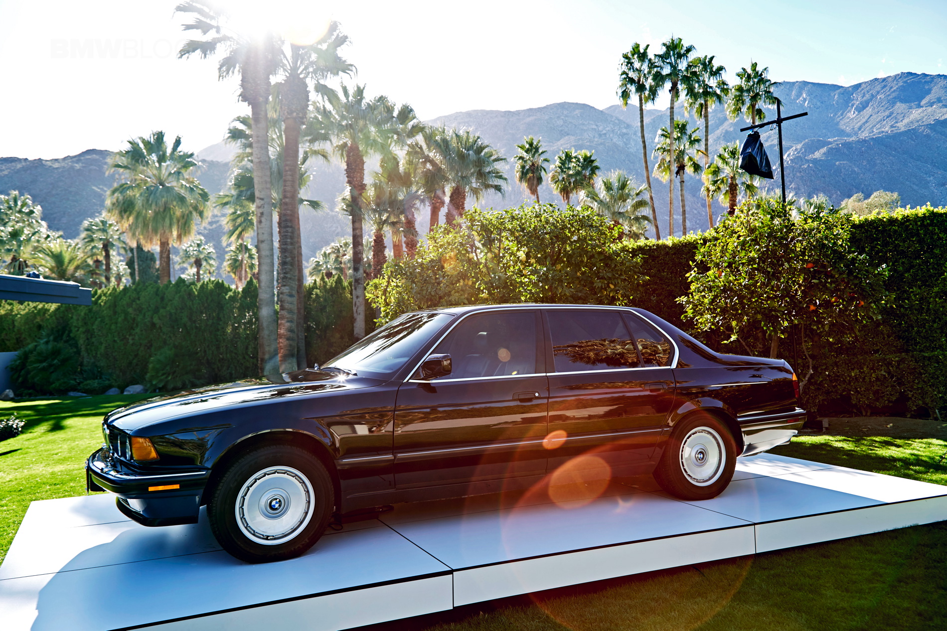 BMW E32 750iL Photoshoot