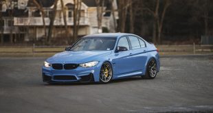 Amazing Yas Marina Blue BMW M3 by AUTOCouture Motoring