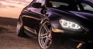 [Photos] Black Sapphire BMW M6 With ADV.1 Directional Wheels