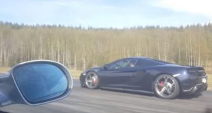 [Video] Drag Race: 670 HP Turbo E36 M3 vs McLaren MP4-12C Spider