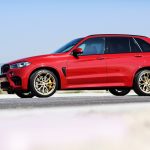 BMW X5 M in Melbourne Red Gets HRE Wheels and Carbon Fiber Parts