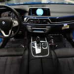 Santorini Blue BMW 740i