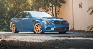 Monte Carlo Blue BMW M5 with HRE Wheels
