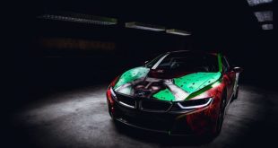 [Photos] The Joker Version of the BMW i8 hybrid sportscar