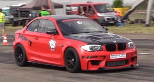 [Video] Drag Race: BMW 1M, M4, AMG GTS and Golf R