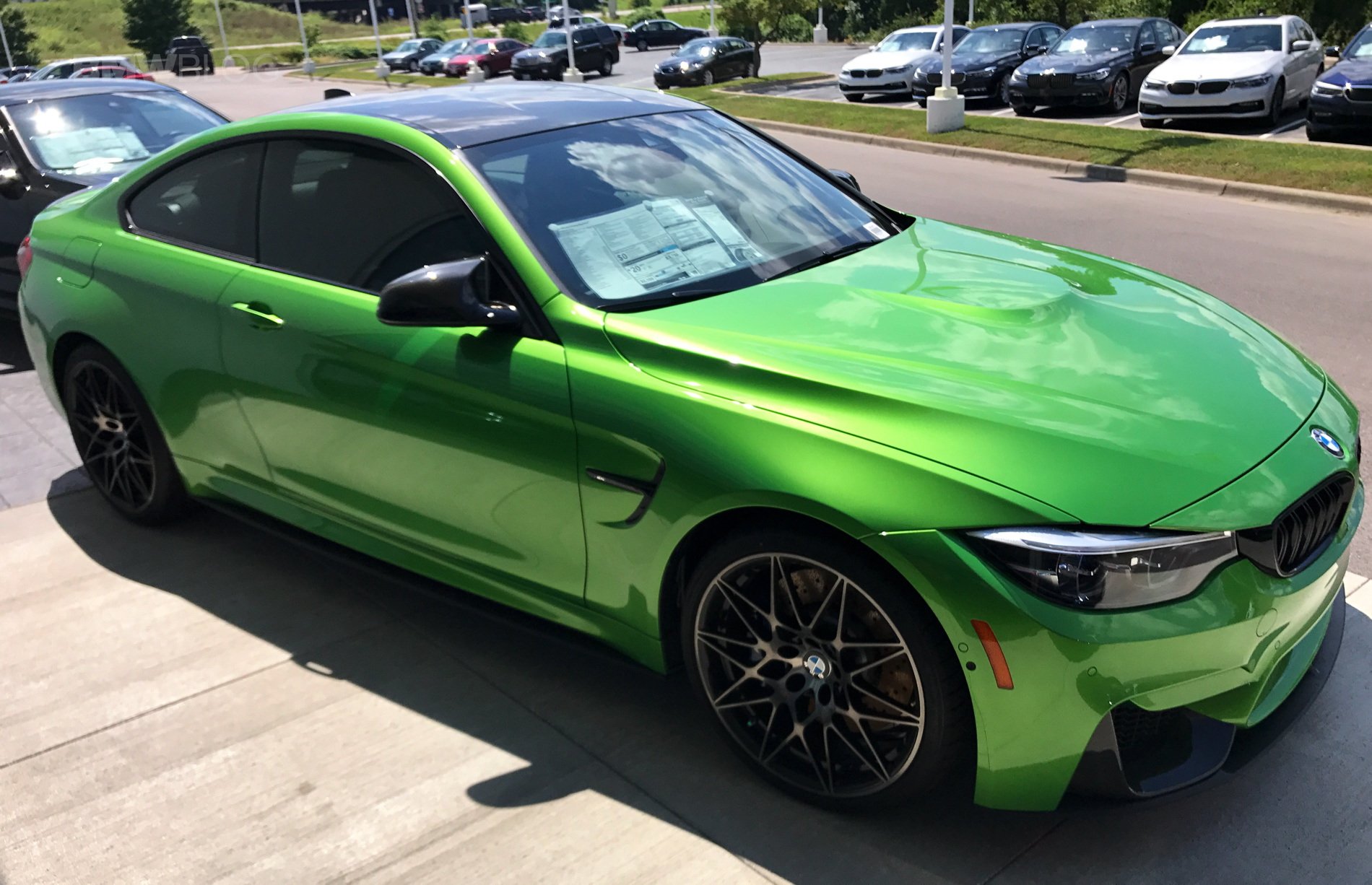 [Photoshoot] Java Green Metallic BMW M4