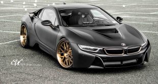 Gorgeous Matte Black BMW i8 with EDC Wheels
