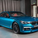 Long Beach Blue BMW M760Li xDrive Comes to Abu Dhabi Dealership