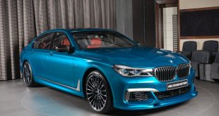 Long Beach Blue BMW M760Li xDrive Comes to Abu Dhabi Dealership