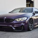 BMW M4 ZCP in Daytona Violet with Vorsteiner Wheels