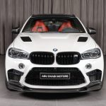 Tuned Alpine White BMW X6 M in Abu Dhabi