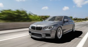 Space Grey BMW F10 M5 Gets Velos Wheels