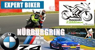 [Video] BMW Z4 M Chases Kawasaki Z1000SX on the Nurburgring