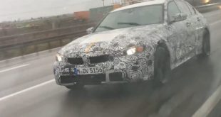 [Video] 2019 BMW 3 Series Spotted Testing on Autobahn