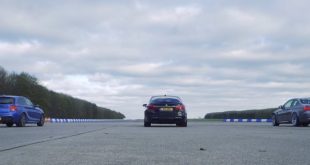 [Video] Inexpensive Drag Race: F10 M5 vs E92 M3 vs Tuned M135i
