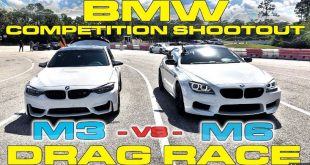 [Video] BMW M6 Tuned by Dinan Drag Races Competition Pack M3